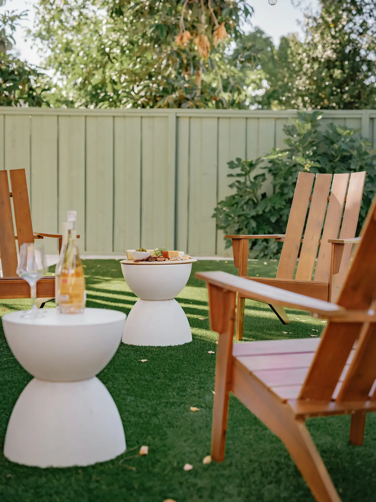 Poolside afternoons, breakfast, and garden moments at Hennessey Estate
